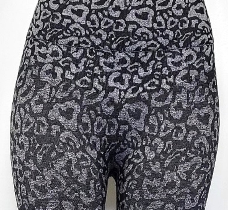 Svartgrå leggings