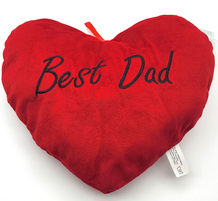 Kudde med text "Best Dad"